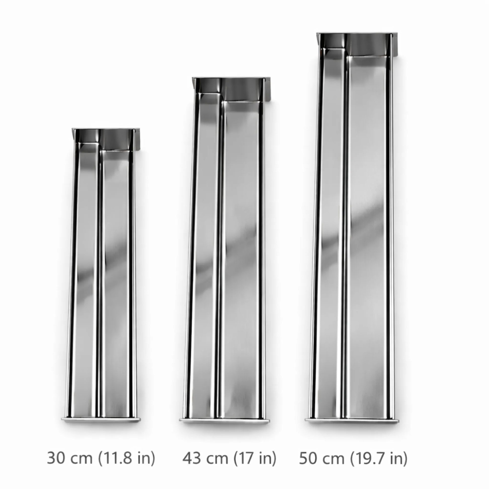 Stainless steel stairs shape terrine mold with lid available in 30 cm 43 cm and 50 cm